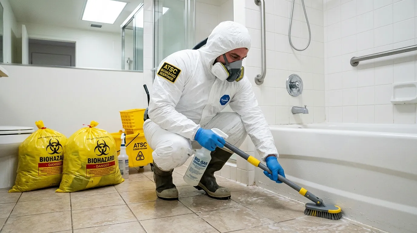 Decontamination equipment deployed for Blood Cleanup in Bell